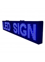 Discover Our Premium LED Signs – Single Blue Color, Double-Sided Screen!
